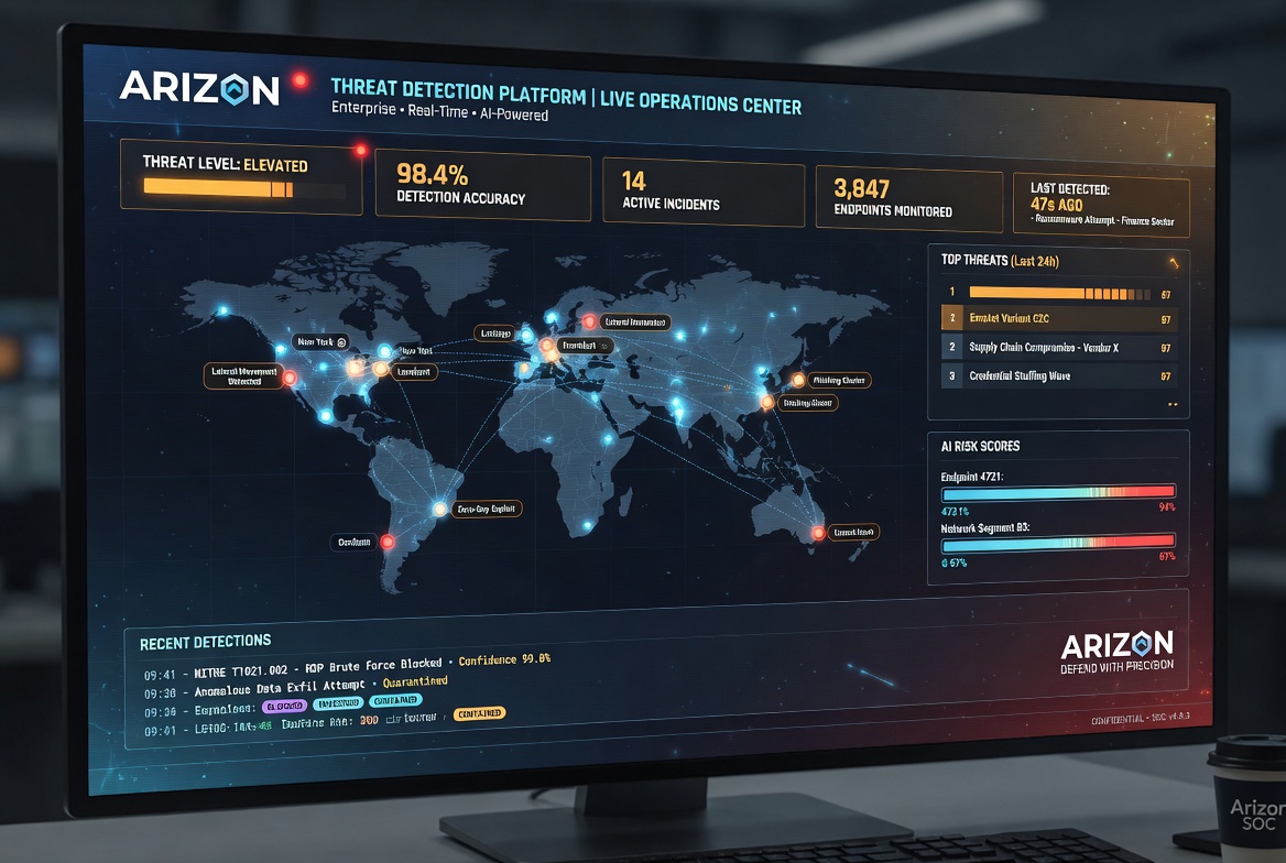 Threat detection and security platform project preview