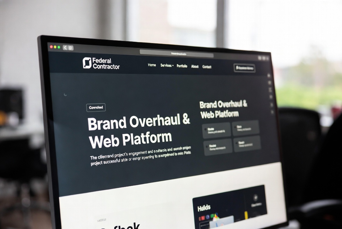 Federal Contractor — Brand Overhaul & Web Platform